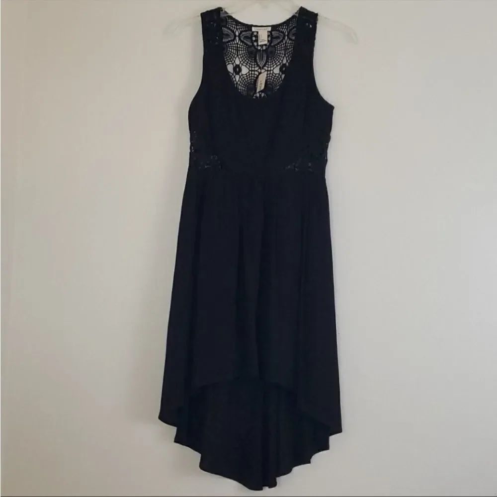 ✨ Crochet Back High-Low Dress✨ - Picture 2 of 3